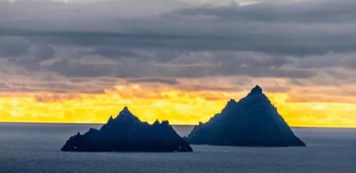 Skellig View Harbour View Sunrise Apartment Portmagee Bagian luar foto